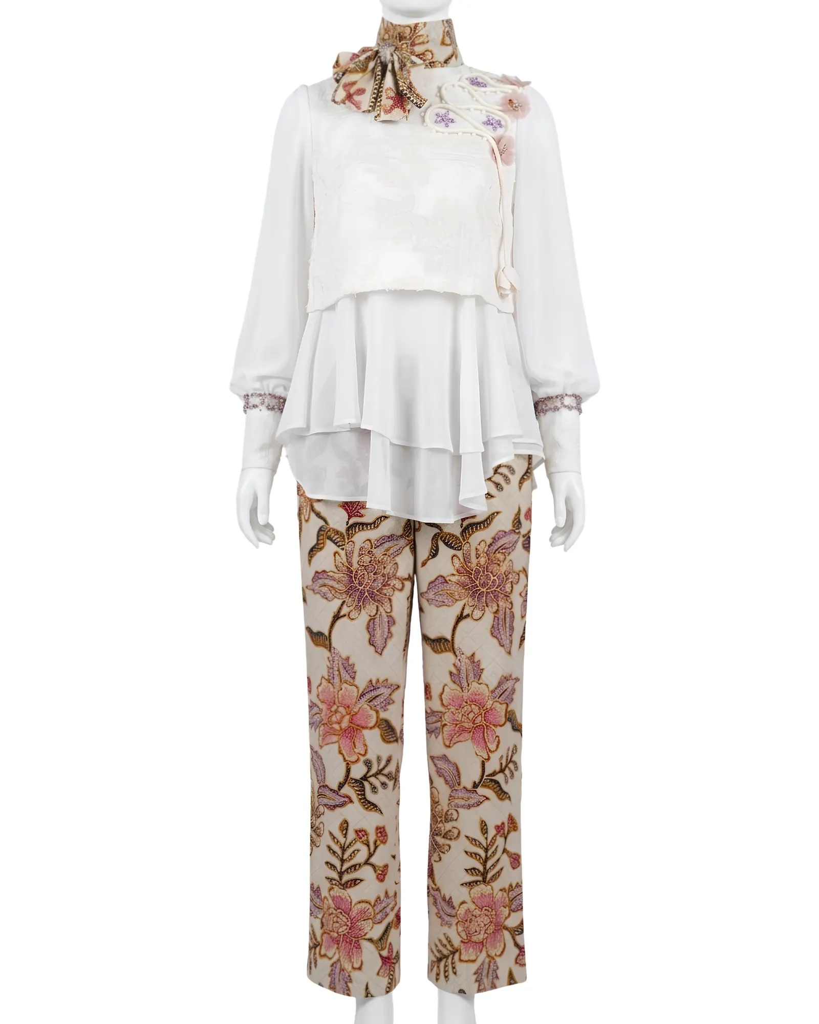 Semen Rama pleated midi dress